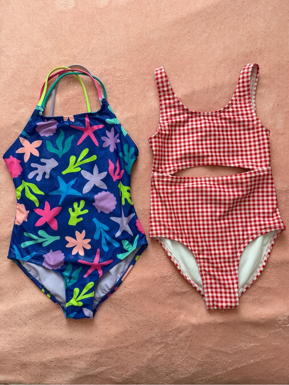 Cat & Jack Girls Swimsuits size 8
